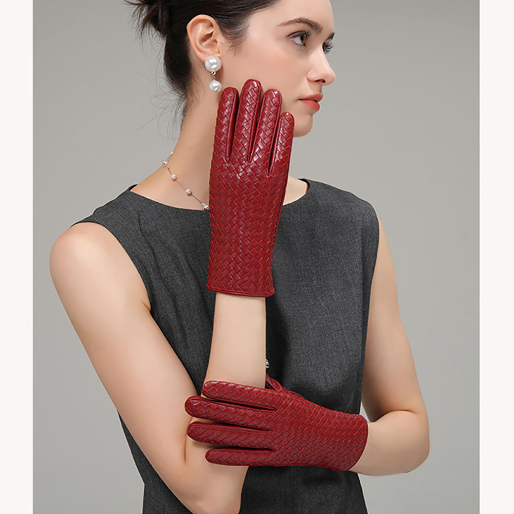 Wool Glove Lined - Sarung Tangan Wanita Musim Dingin dari