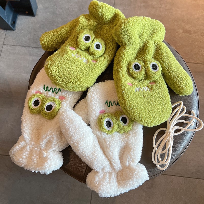 Sarung Tangan Katak Kartun Hij - Wool Glove Lined ulasan dan harga