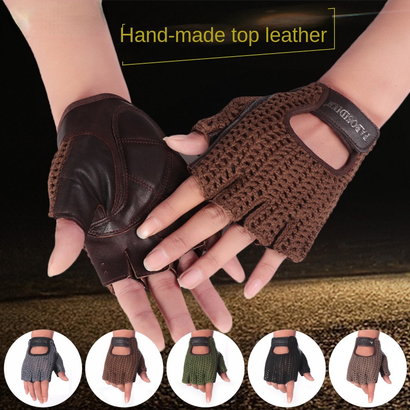 Sarung Tangan Kulit Sapi Retro - Leather Driving Glove ulasan dan harga