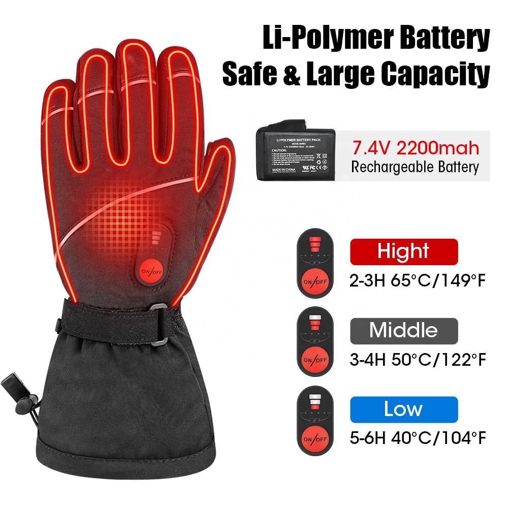 Sarung Tangan Ski dengan Peman - Ski Glove Waterproof ulasan dan harga